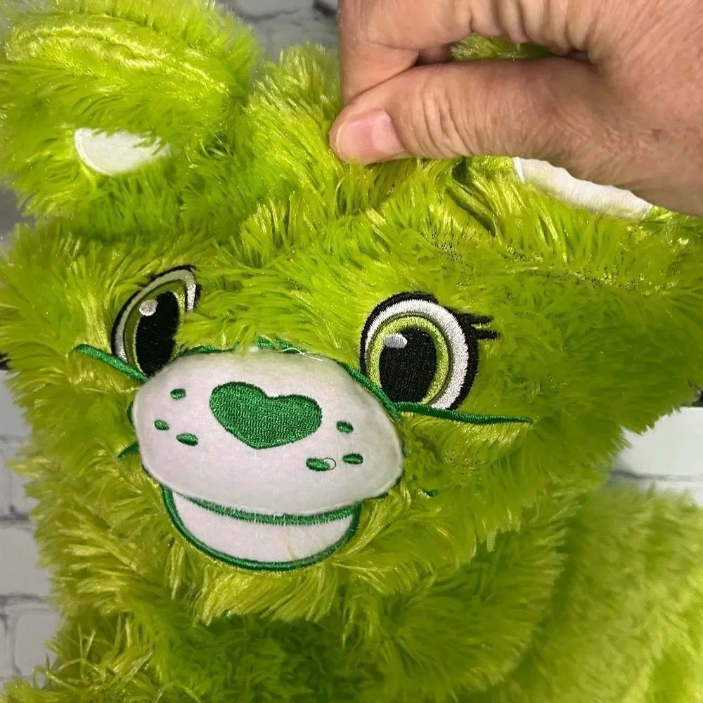Care Bears Classic Good Luck Bear Child XL Costume Long pile fur clover